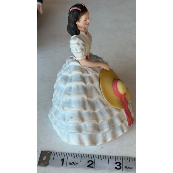 Set of 2 VTG AVON Gone With The Wind Rhett Butler Scarlett O'Hara Figurines-READ - Picture 12 of 13